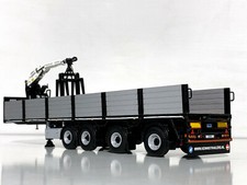 brick trailer 4 axle with