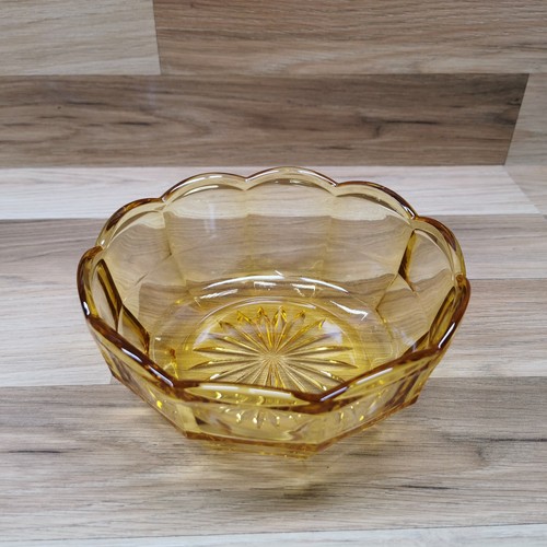 Vintage art deco amber glass - art,
