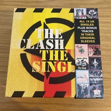 THE CLASH THE SINGLES BOX SET