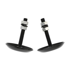 2pcs Snow Plow Blades Skid