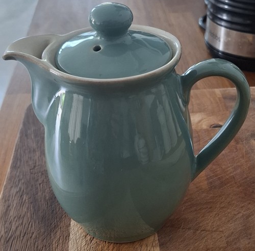 Denby manor green coffee pot - denby,