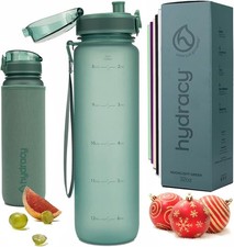 Hydracy Water Bottle with Time
