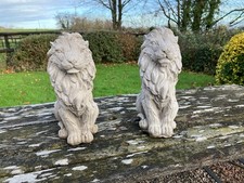 TWO x  NICELY DETAILED   STONE