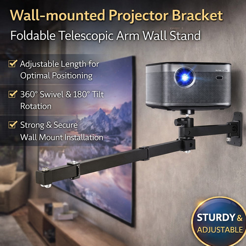 Wall mounted projector bracket - wall-mounted,