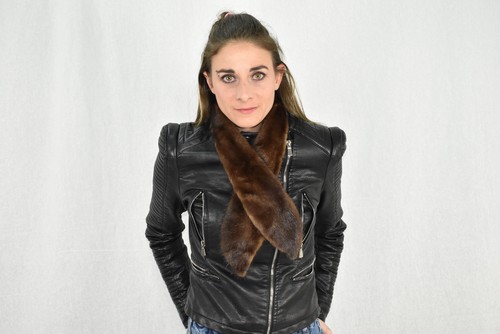 Fur tie mink - mink, |