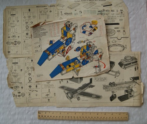 Vintage mixed meccano - vintage,