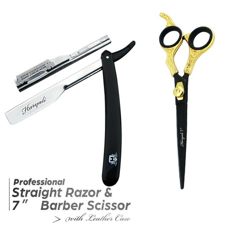 Gold handle hairdressing - handle,