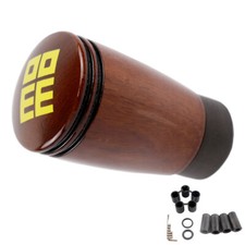 momo Heritage Mahogany Glossy Wood JDM Retro Car Manual Stick Gear Shift Knob