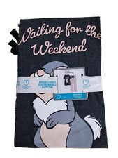 Disney Ladies Pyjamas Girls Cotton Womens Thumper Pyjama Set Nightwear Pjs Gift