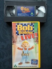 Bob The Builder Live! 2002 VHS