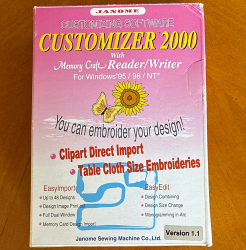 Janome customizer 2000 - janome,
