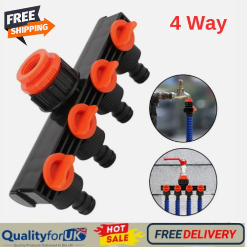 Way garden tap connector - 4,