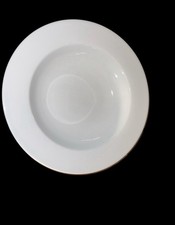 Everyday White Porcelain Large White Serving Pasta Bowl 13.75" 