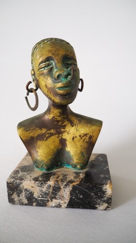 Vintage african style - vintage, bronze