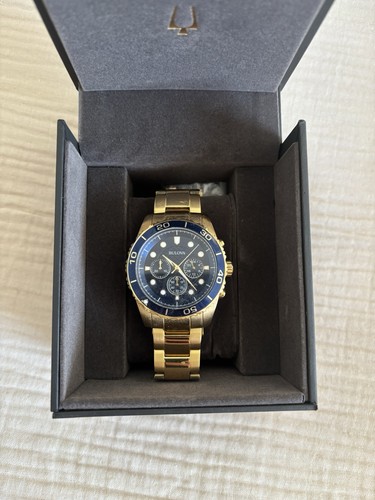 Bulova 98a172 men gold - 98a172,