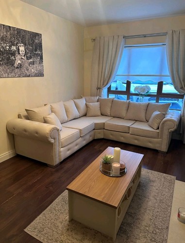 New cream olympia corner sofa - new,