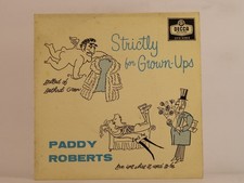 PADDY ROBERTS STRICTLY FOR