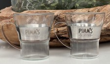 2 BRANDED BODUM CLEAR GLASS