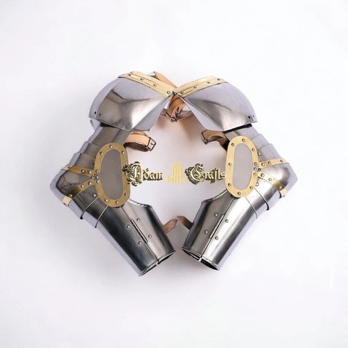 Medieval knight arms pauldrons - medieval,