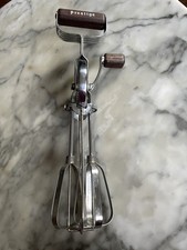 Vintage Prestige Rotary Hand Whisk-Stainless Steel-Good Original Condition