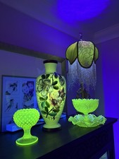 Large Antique Opaline Uranium