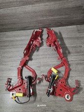 MINI COOPER F55 F56 F57 PAIR OF BONNET HINGES AND ACTUATORS BLAZING RED METTALIC