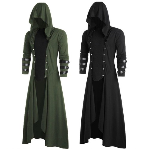 Men coat punk long jacket - men,