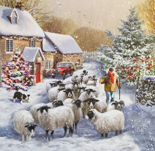 Charity christmas card heading - charity, card~heading