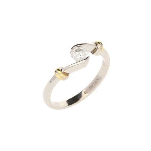18ct white gold - 18ct,