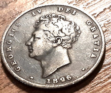 GEORGE IV SILVER SHILLING 1826