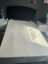 Double divan bed base with - divan,