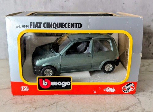 Burago fiat cinquento scale - fiat,