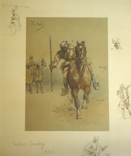 Snaffles art indian cavalry - snaffles,