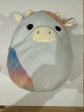 SQUISHMALLOWS CAEDIA THE BLUE TIE DYE COW SUPERCUTE SOFT TOY 
