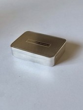 Antique Silver George V  Snuff Vesta Box Sampson Mordan London 1919