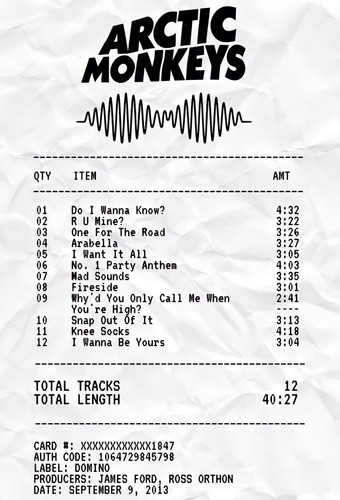 Arctic monkeys album poster - monkeys,