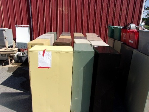Several drawer metal filing - drawer,