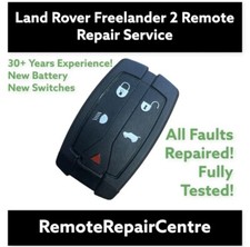 Land Rover Key Fix Freelander 2 Remote Key Fob Repair / New Battery