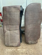 BROWN VINYL PAIR OF REAR SEATS Triumph 2000 2500 2.5 MK2 SALOON + COULD COURIER