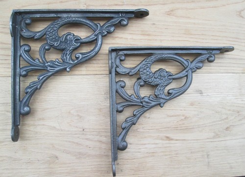 Cast iron old english shelf - cast,