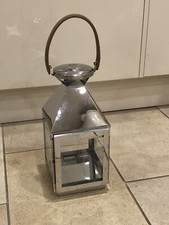 Waitrose Silver Metal Glass