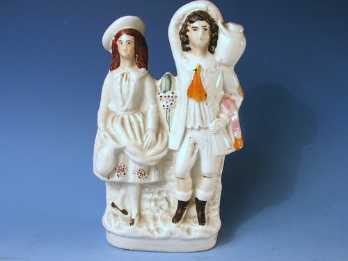 Antique staffordshire wedding - antique,