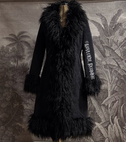 New long afghan superdry coat - new,