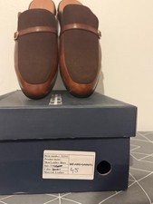 Men’s Brown Leather Mules