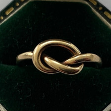 VERY SMALL TINY 9CT GOLD LOVE