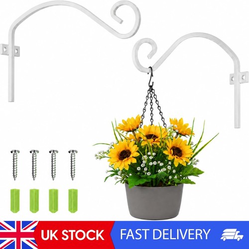 White hanging basket - x,