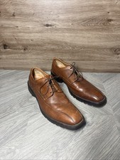 Clarks brown lace up leather