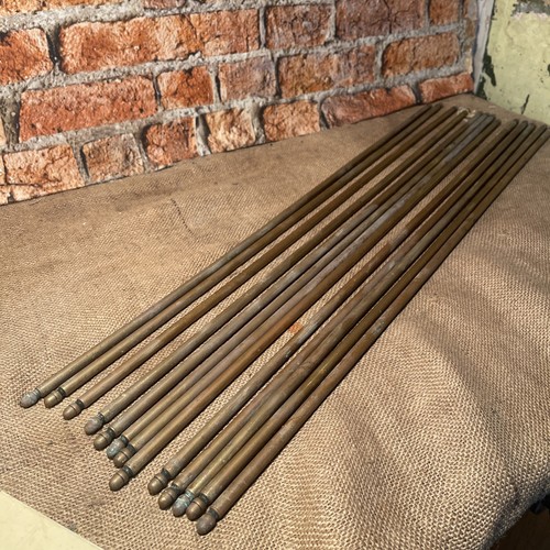 X13 brass finish stair rods - finish,