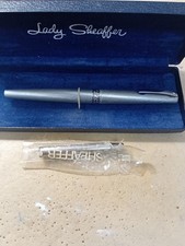 Lady Sheaffer Brushed Silver