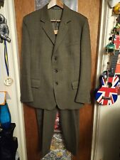 JOHN G HARDY LONDON GENTS  SUIT HEBDEN CORD 38 - 39 " CHEST P2P 21 "- WAIST 36" 